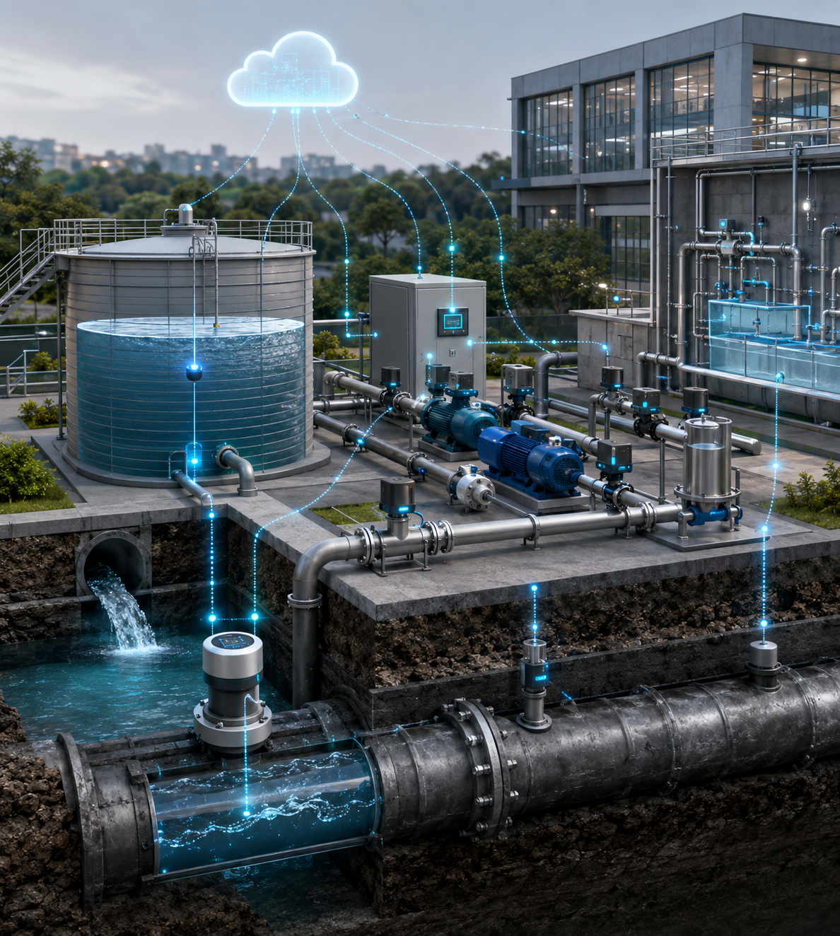 Smart IoT Water Management System Architecture