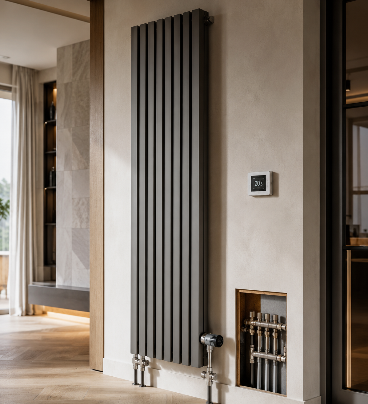 Modern Interior Space Heating Radiator