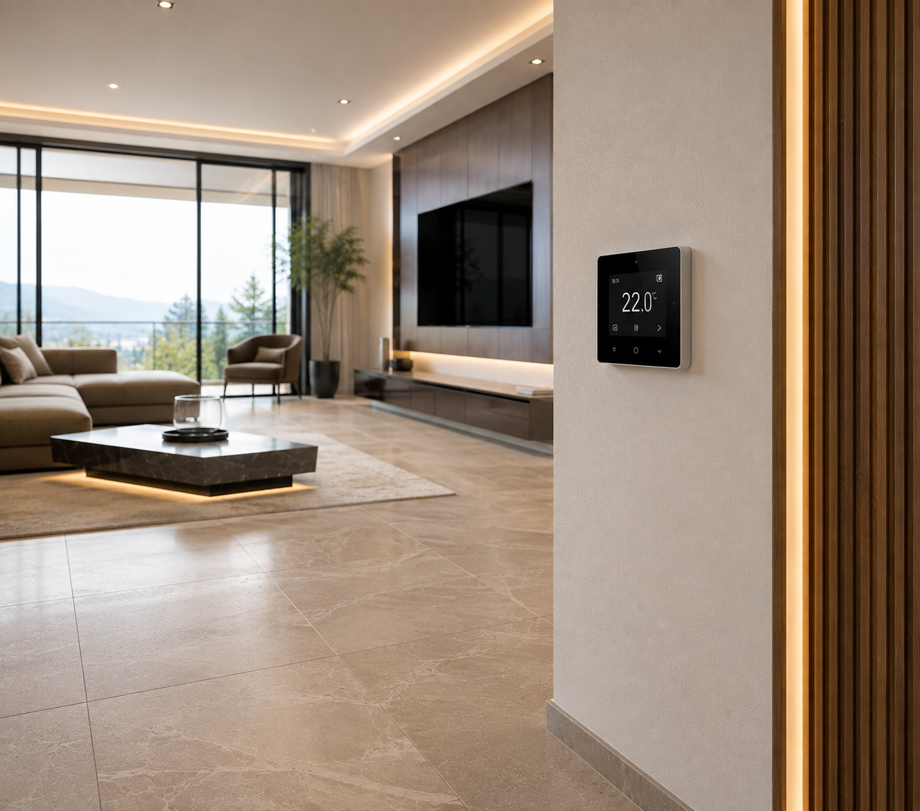 Underfloor Electric Radiant Heating Interior